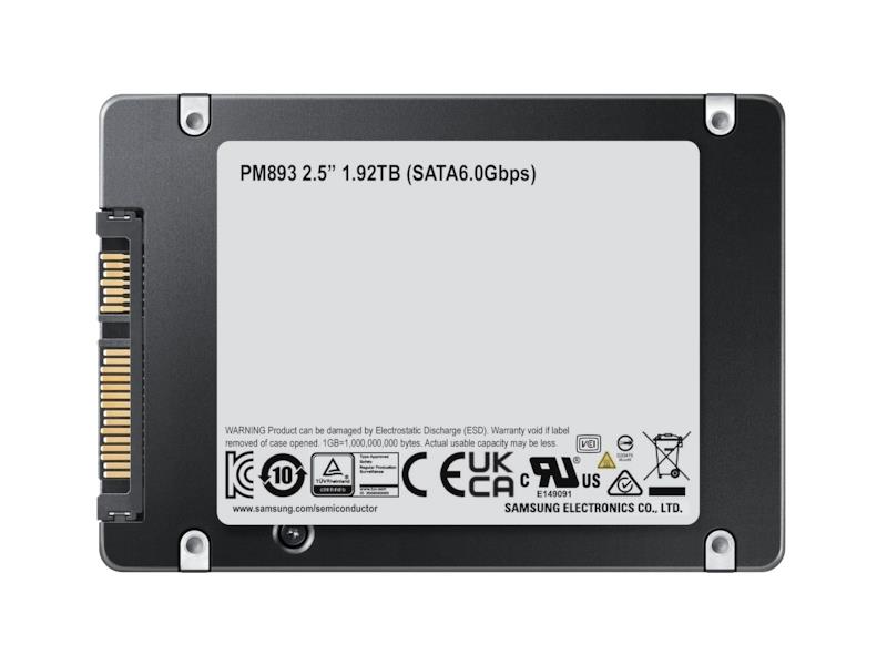 Samsung PM893 2.5"" 1920 GB SATA III V-NAND TLC