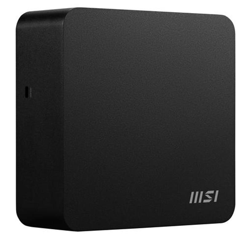 MSI Cubi NUC 1MG-002EU Intel Core 5 120U 8 GB DDR5-SDRAM 512 GB SSD Windows 11 Pro Mini PC Zwart