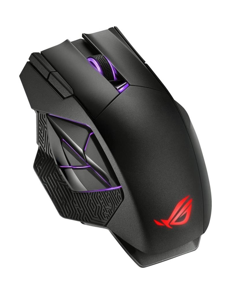 ASUS ROG Spatha X muis Rechtshandig RF Wireless + USB Type-A Optisch 19000 DPI