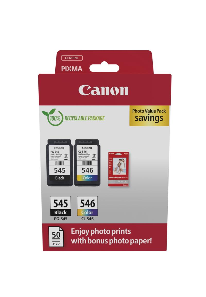 CANON PG-545 CL-546 Ink Cartridge PVP
