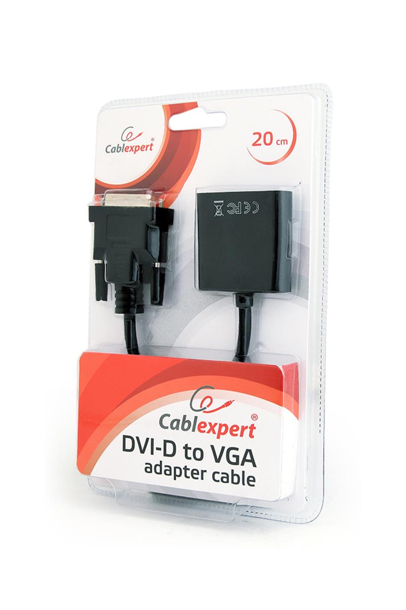 DVI-D naar VGA adapterkabel 20 cm