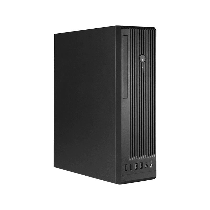 Chieftec compact m-ATX Case Black 300 Watt 80 Plus2xUSB 3 0 2x USB 2 0