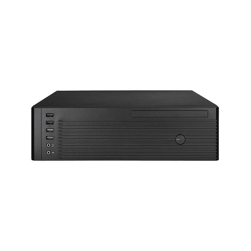 Chieftec compact m-ATX Case Black 300 Watt 80 Plus2xUSB 3 0 2x USB 2 0