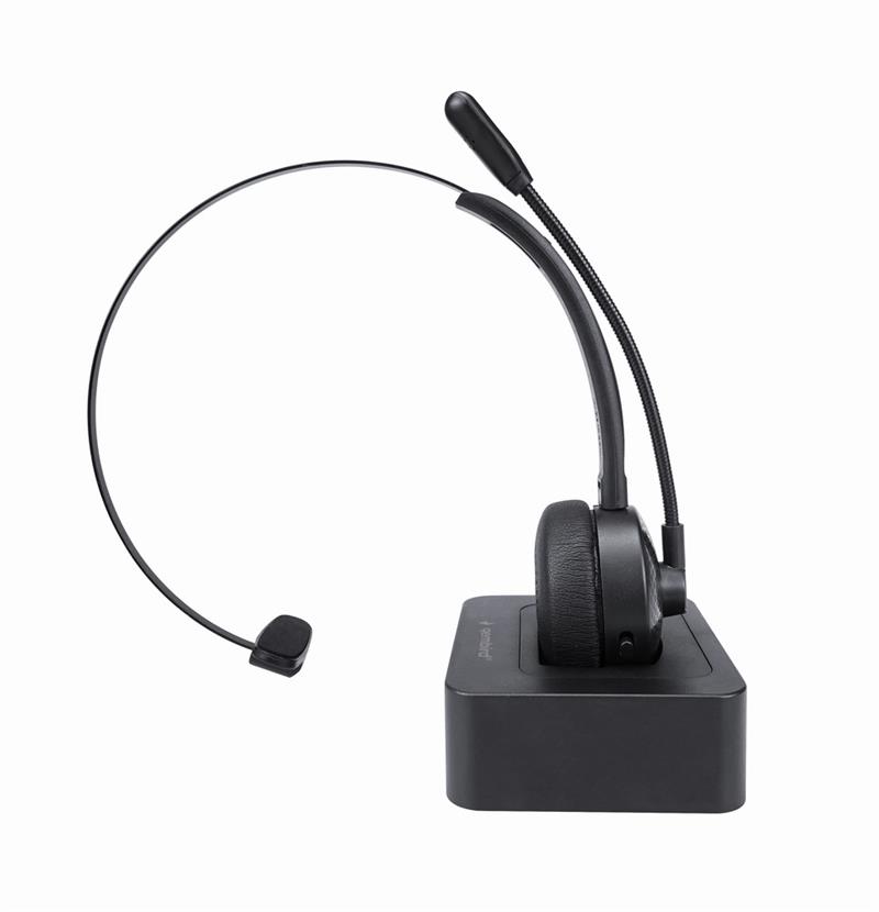 BT call center headset mono zwart