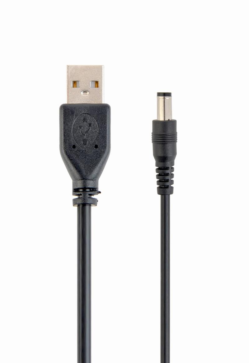 Gembird kabel USB AM to 3 5mm Power Plug cable 1 8m black *USBAM *3 5MMM