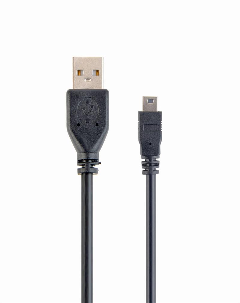 USB-kabel 2 0 AM naar MINI B5 connector 1 8 m