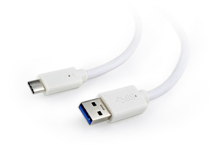 USB3 0 kabel AM-CM wit 0 1 meter