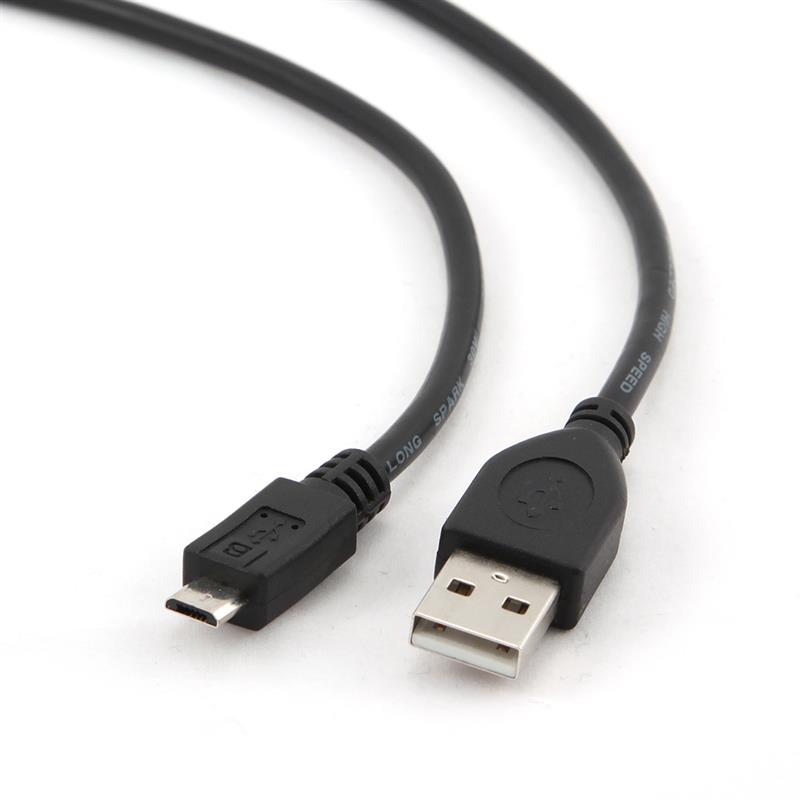 USB-kabel A MicroB 0 5 meter