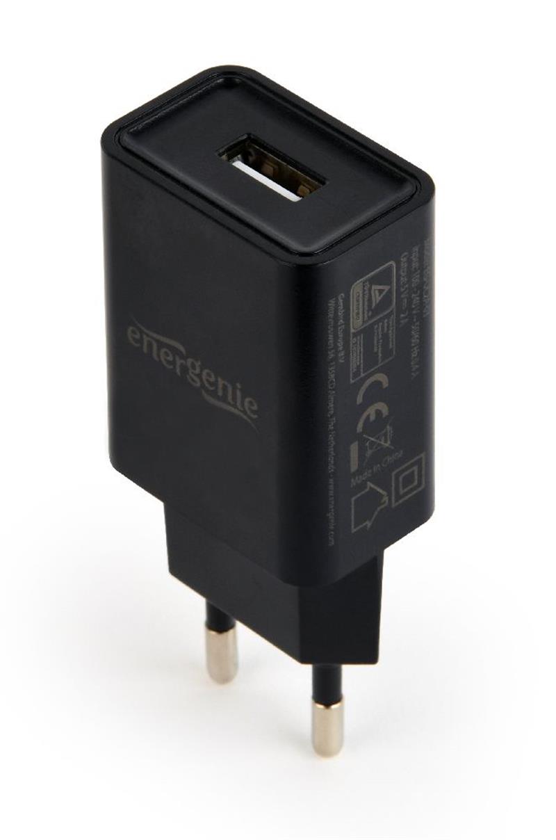 Energenie Universal USB charger 2 1 A black