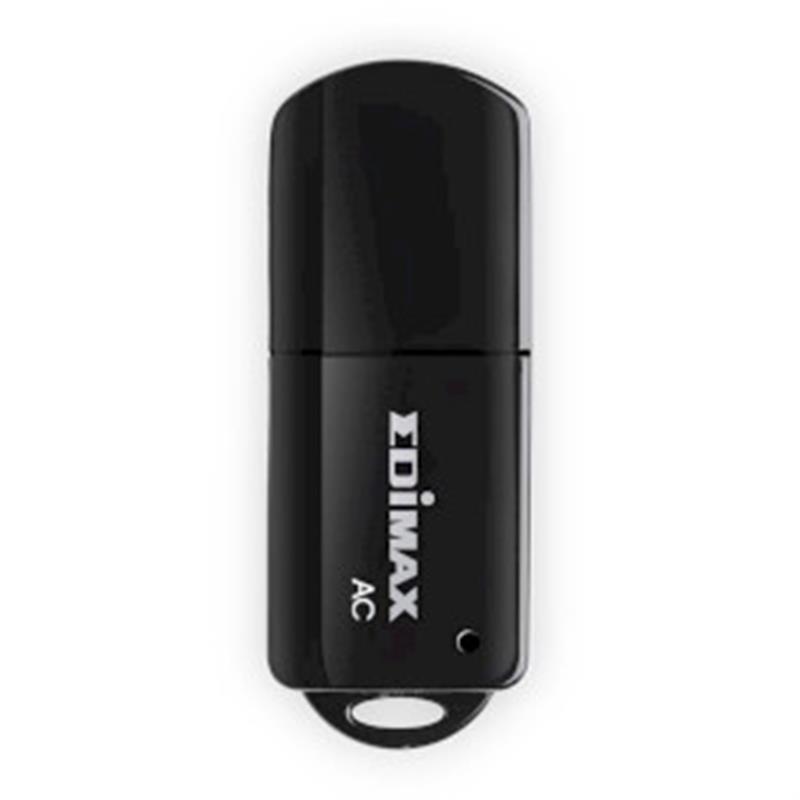 Draadloze USB-Adapter AC600 2.4/5 GHz (Dual Band) Zwart