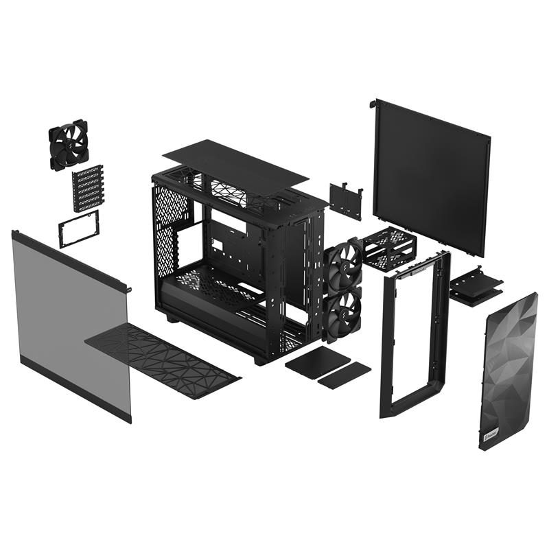 Fractal Design Meshify 2 Lite Black TG Light Tint