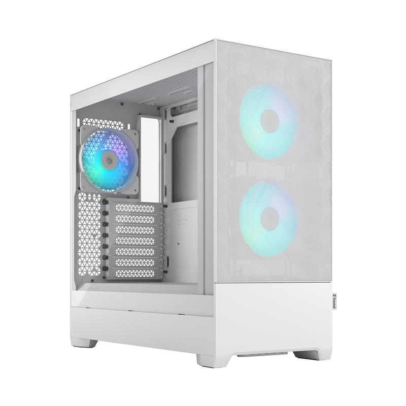 Fractal Design Pop Air RGB White TG Clear Tint