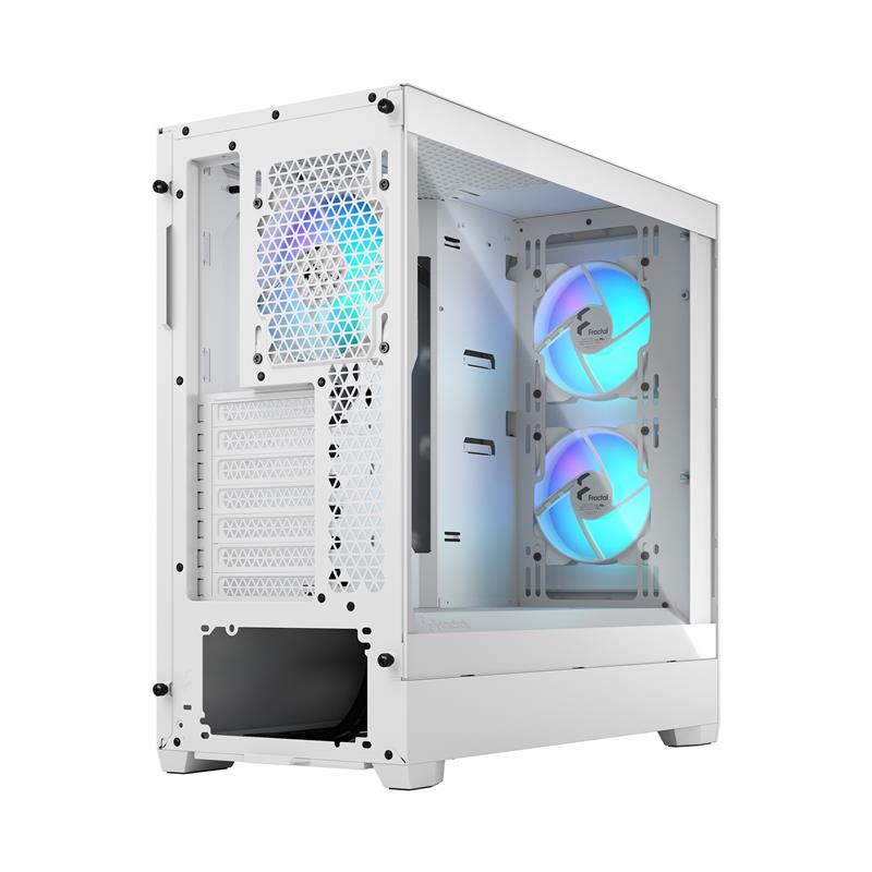 Fractal Design Pop Air RGB White TG Clear Tint