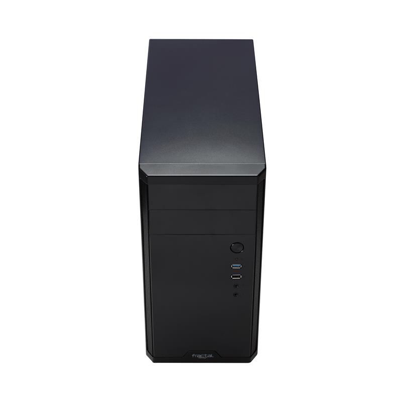 Fractal Design Core 1000 Micro-ATX Case Black Mesh Front 1 x USB2 0 1 x USB3 0 1 x Front 120 mm Fan included