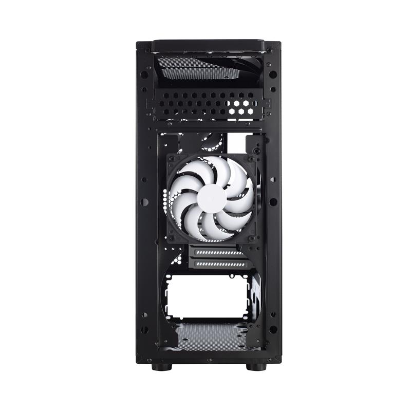 Fractal Design Core 2300 compact Full-ATX Case Black Brushed Alu Front Watercooling Ready 240 280 front 240 Top 2 x 120mm Fan included