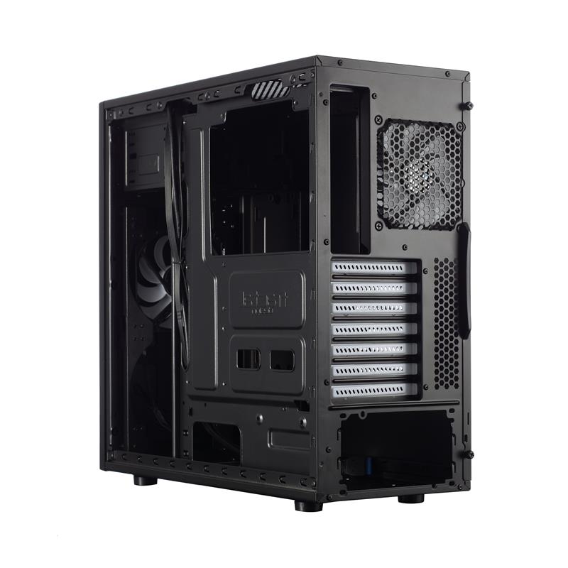 Fractal Design Core 2300 compact Full-ATX Case Black Brushed Alu Front Watercooling Ready 240 280 front 240 Top 2 x 120mm Fan included