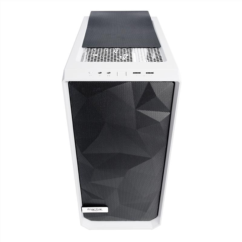 Fractal Design Meshify C White Tempered Glass