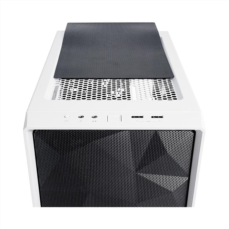 Fractal Design Meshify C White Tempered Glass