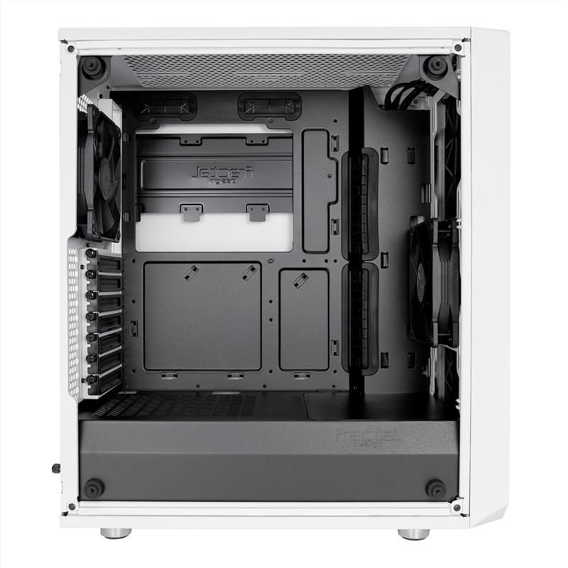 Fractal Design Meshify C White Tempered Glass