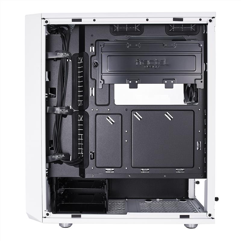 Fractal Design Meshify C White Tempered Glass