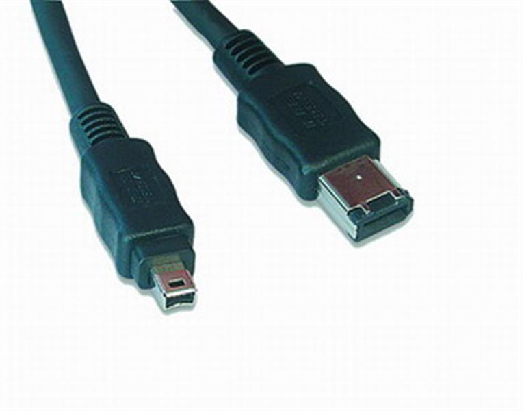 Firewire IEEE 1394 cable 6P 4P 10ft length