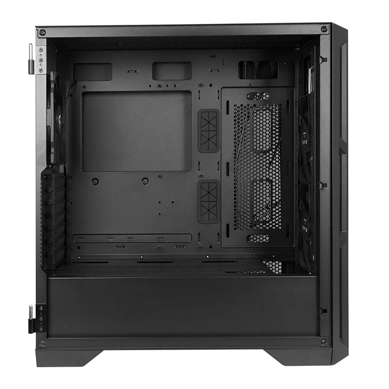 Chieftec Apex Air Black E-ATX Gaming case T Glass w Mesh front panel 3 x PWM Fan