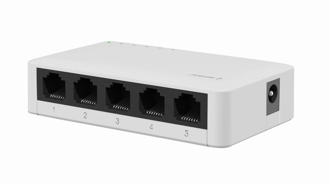 Gembird 5 ports Gigabit switch 5 x 10 100 1000 Mbps Ethernet poorten