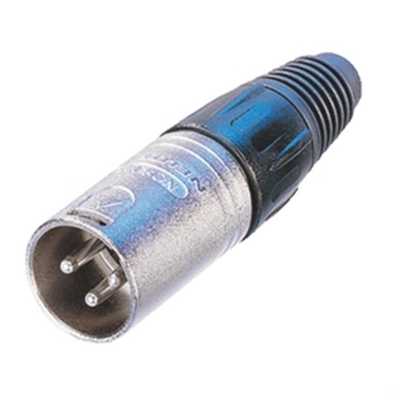 Connector XLR Male Metaal Zilver