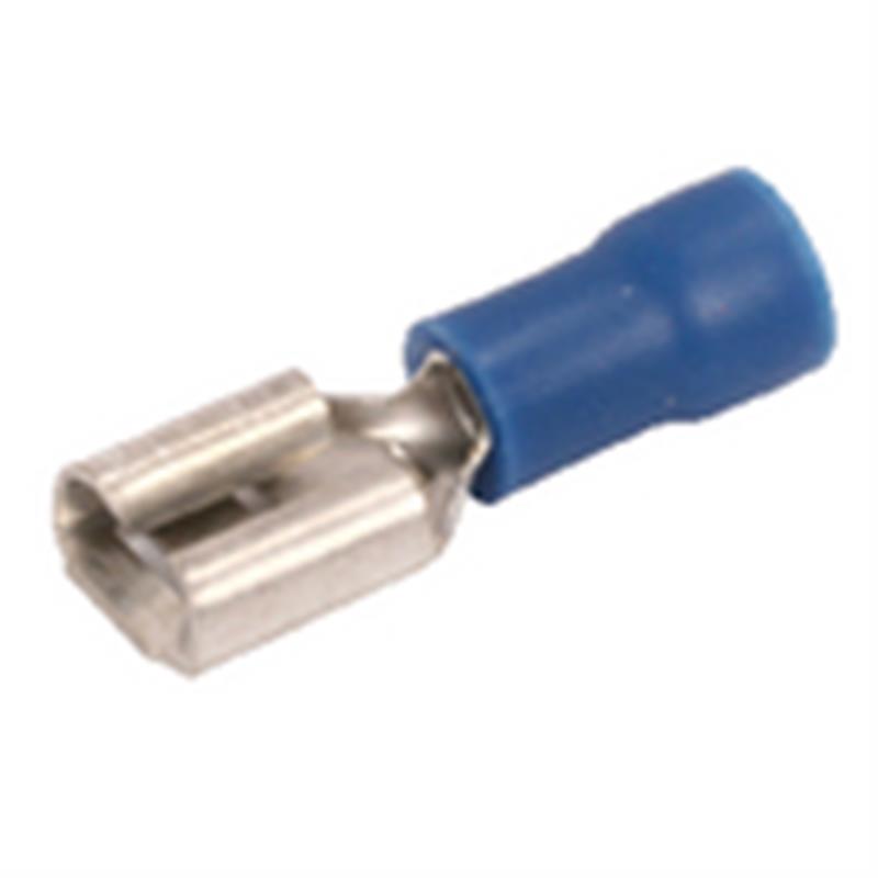 Connector Fast On 6.3 mm Female Blauw