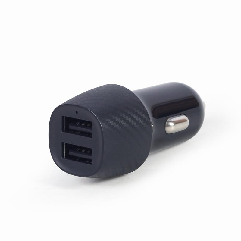 2-poorts USB autolader 4 8 A zwart