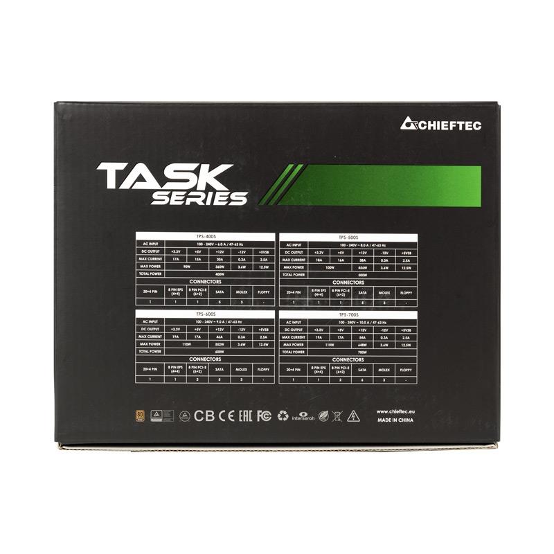 Chieftec Task 500W ATX 80PLUS BRONZE retail