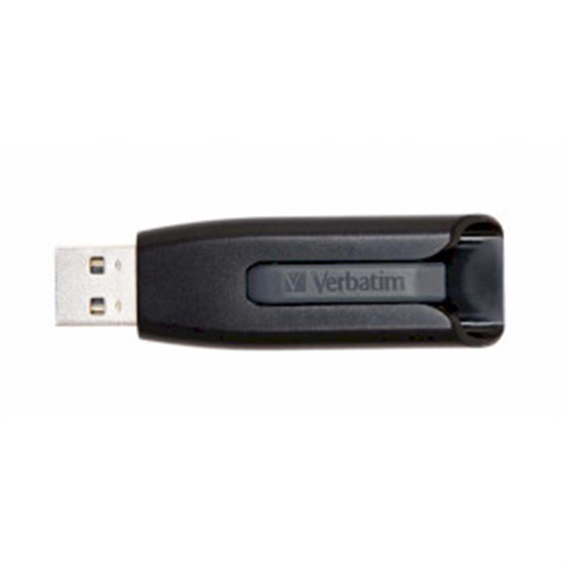 Verbatim V3 USB flash drive 64 GB USB Type-A 3.2 Gen 1 (3.1 Gen 1) Zwart, Grijs