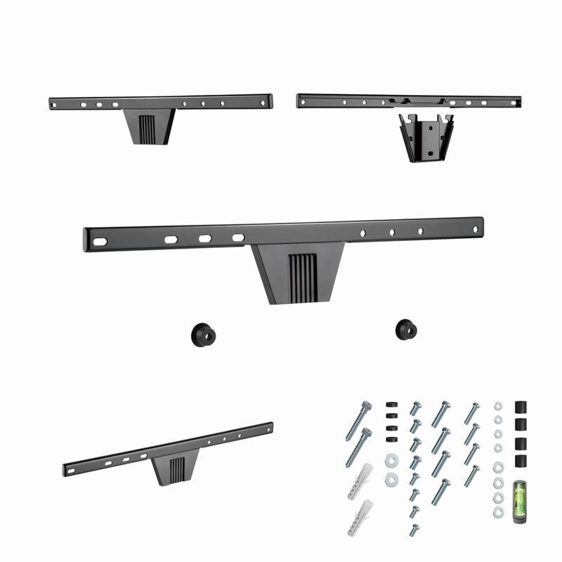 Slimline TV muurbeugel 37 -80 vast 
