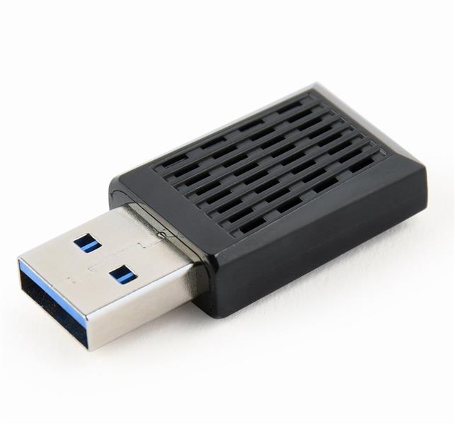 Gembird Compact dual-band AC1300 USB Wi-Fi adapter - Maximum speed up to 867 Mbps on 5 GHz or 400 Mbps on 2 4 GHz