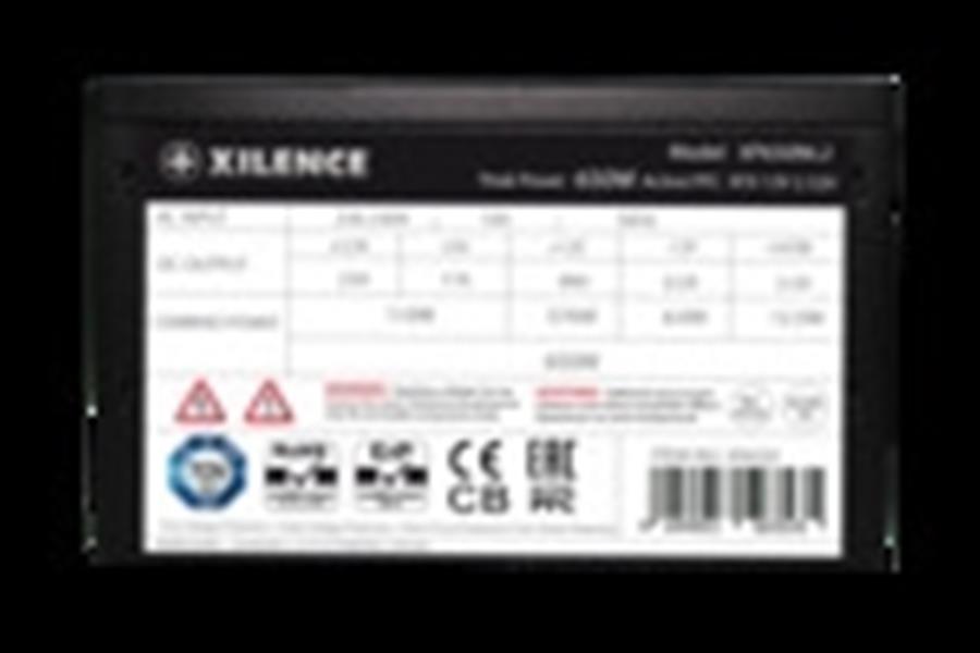 XILENCE Performance C 650W ATX PSU ATX2 52 120 mm FAN 1 x PCIe 5xSATA 3xPATA ErP2014 APFC