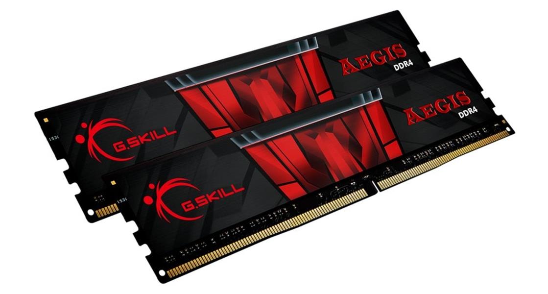 G.Skill DDR4 RAM 16GB (2x8GB Dual-Kit) PC3200 CL16 16GIS  Aegis black (Intel optimiert)