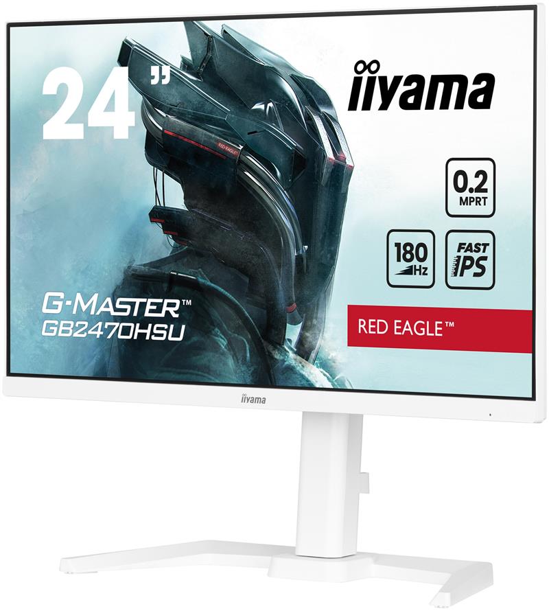 iiyama G-MASTER GB2470HSU-W6 computer monitor 60,5 cm (23.8"") 1920 x 1080 Pixels Full HD LED Wit