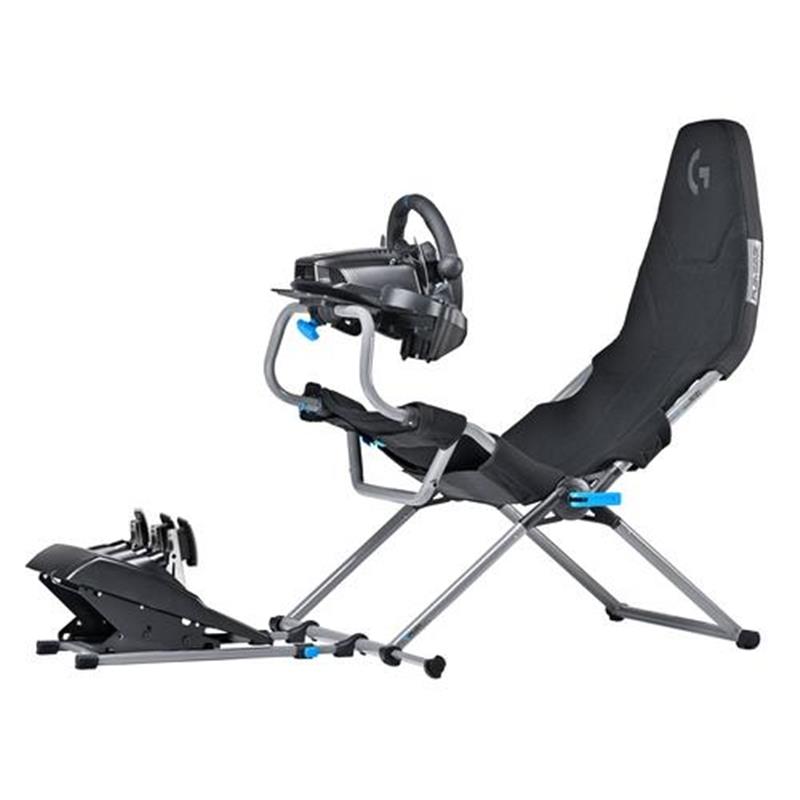 Playseat Challenge X - Logitech G Edition Stoel voor consolegames Zwart Grijs