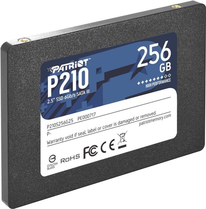 Patriot P210 SSD 256GB 2 5 SATA3