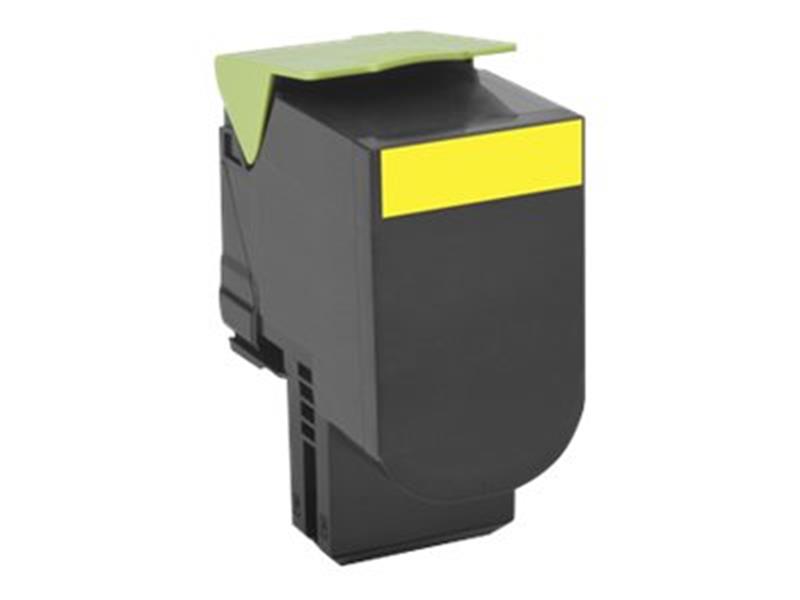 Lexmark 70C0H40 tonercartridge Origineel Geel 1 stuk(s)