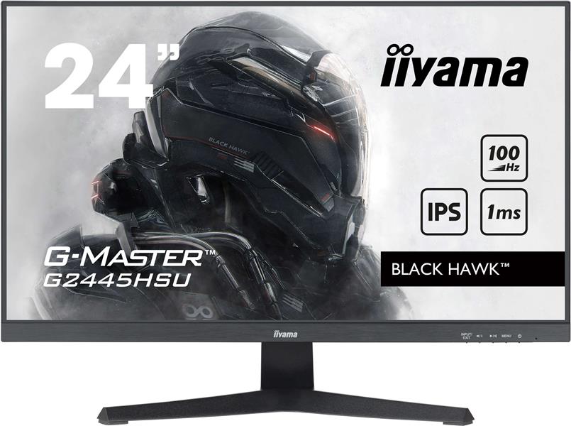 iiyama G-MASTER G2445HSU-B2 computer monitor 61 cm (24"") 1920 x 1080 Pixels Full HD LCD Zwart