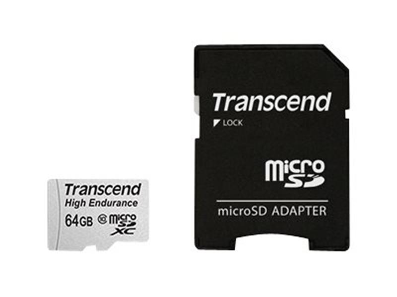 TRANSCEND High Endurance 64GB microSDXC