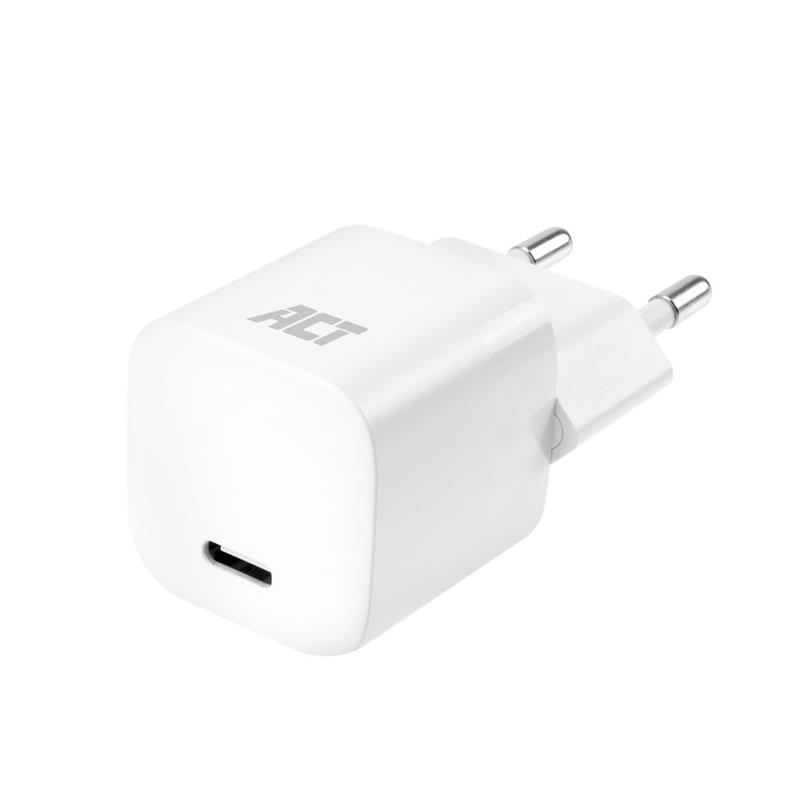 ACT Compacte USB-C lader 20W met Power Delivery