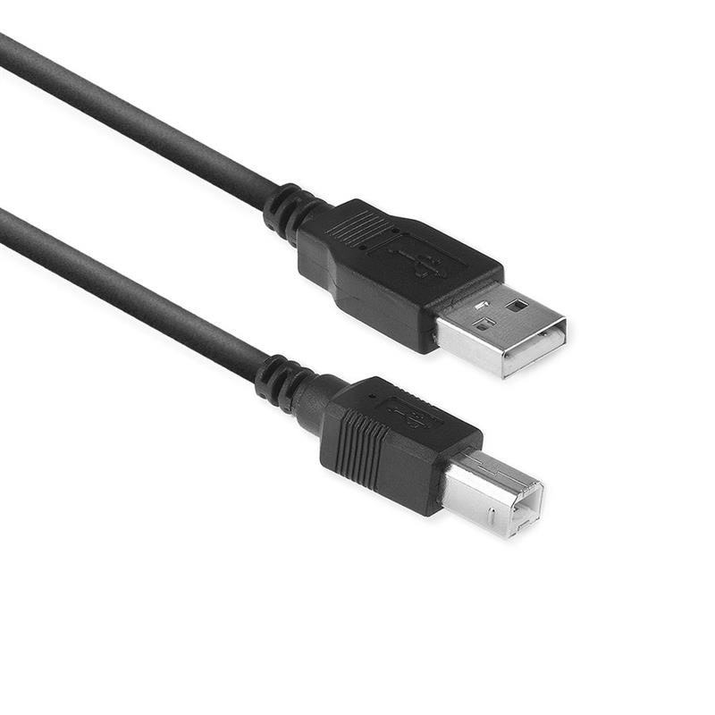 ACT AC3045 USB-kabel 5 m USB 2.0 USB A USB B Zwart