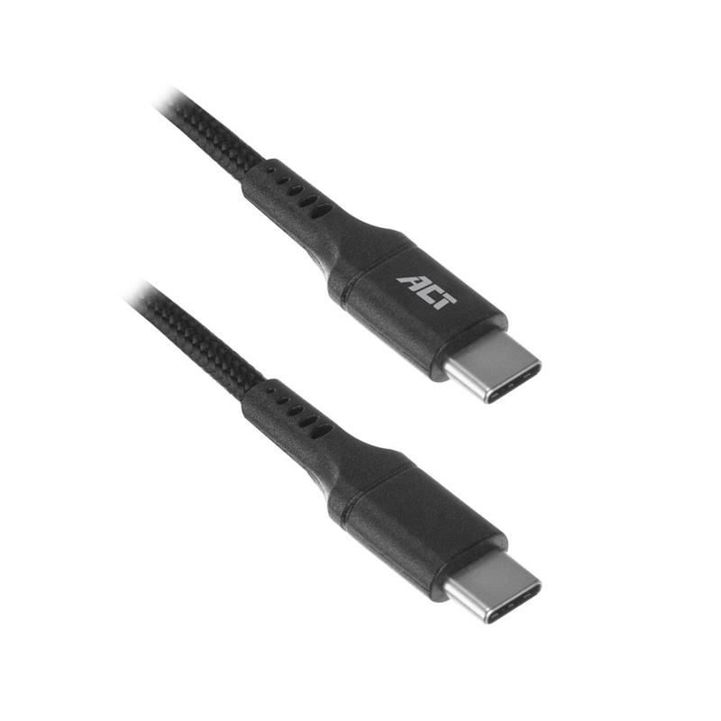 ACT USB 2 0 aansluitkabel C male - C male 1 meter