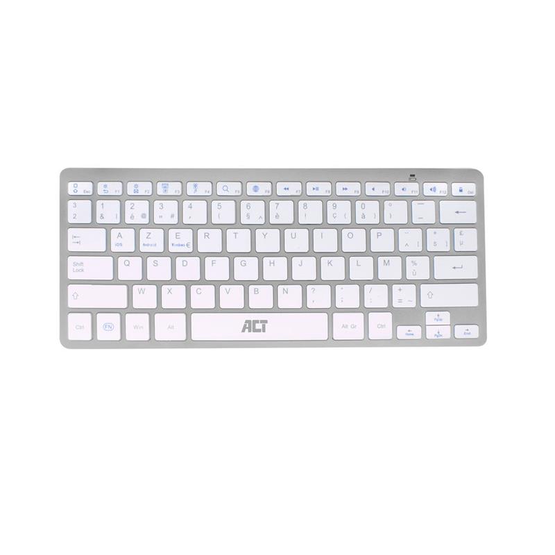 ACT AC5605 toetsenbord Bluetooth AZERTY Belgisch Wit