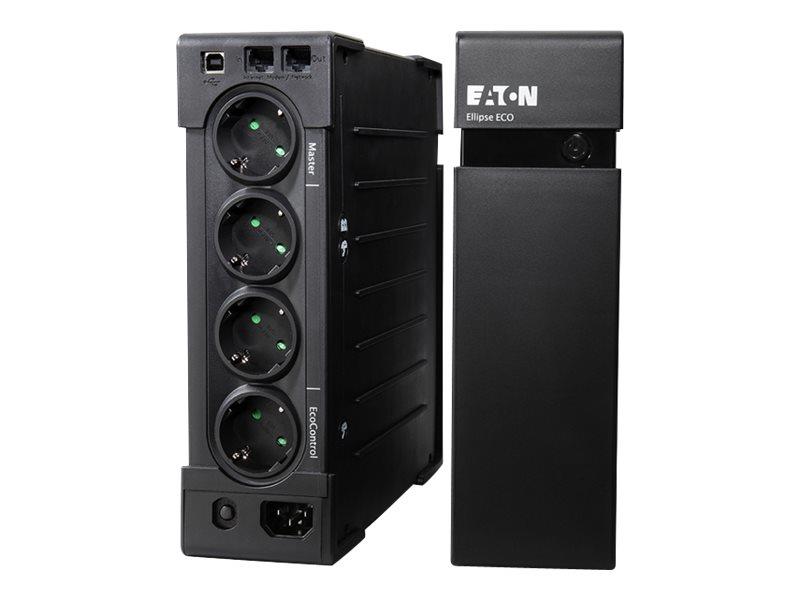 Eaton Ellipse ECO 650 USB DIN UPS 650 VA 400 W 4 AC-uitgang(en)