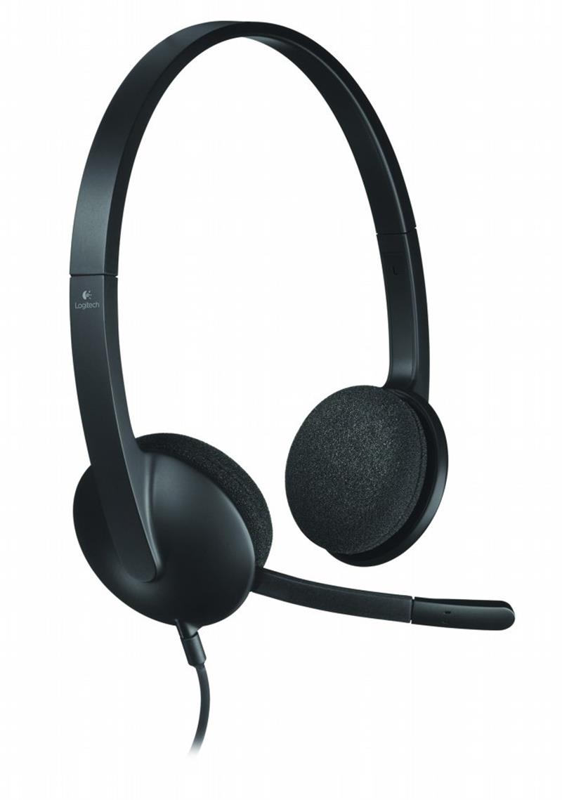 Logitech H340 hoofdtelefoon Hoofdband Stereofonisch Zwart