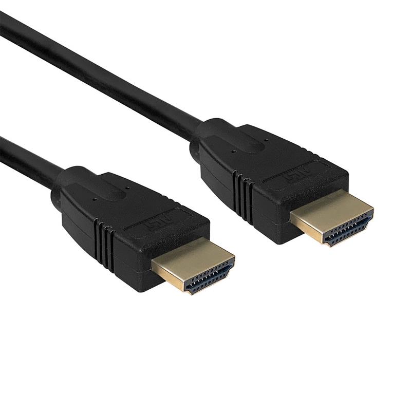 ACT AK3910 HDMI kabel 3 m HDMI Type A (Standaard) Zwart