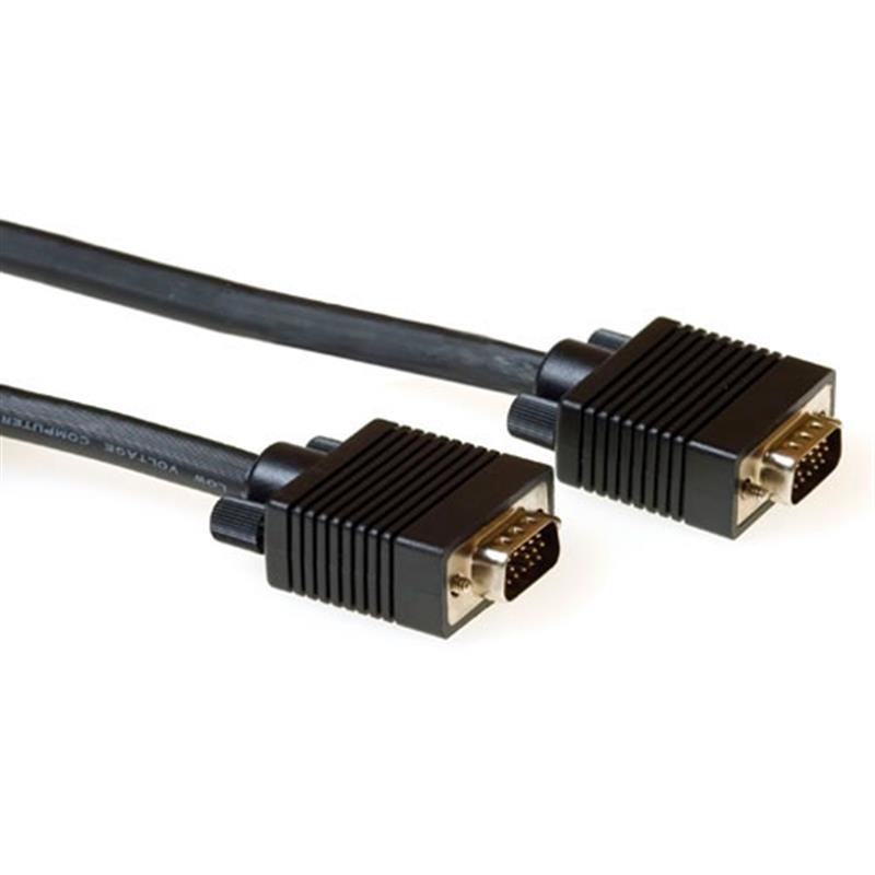 ACT AK4251 VGA kabel 1 m VGA (D-Sub) Zwart